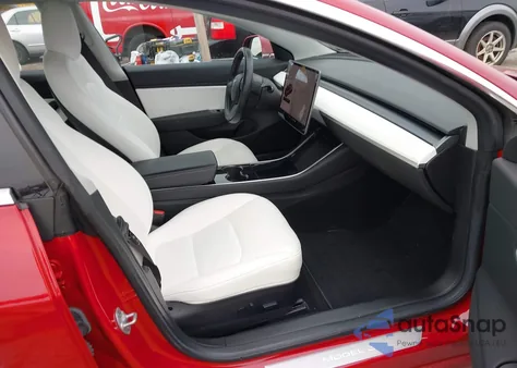 2018 Tesla Model 3 Long Range/Performance from USA, damaged, VIN 5YJ3E1EB4JF099553